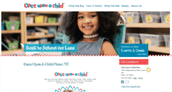 Desktop Screenshot of onceuponachildplano.com